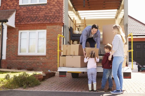 Moving truck service for homes in Haringey with local access planning
