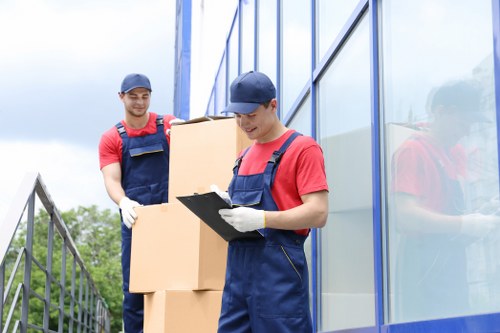 Removal van used for residential and commercial moving in Haringey