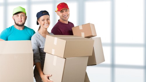 Example load-based moving job in Haringey with van space estimates