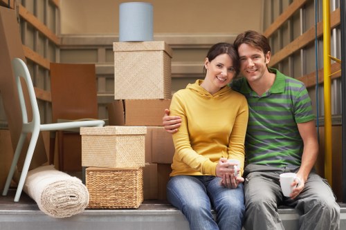 Man with a van service in Haringey for moving boxes and furniture